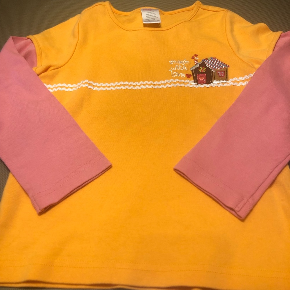 Gymboree vintage 2005 Sugar & Spice orange pink Cottage 5 NWT